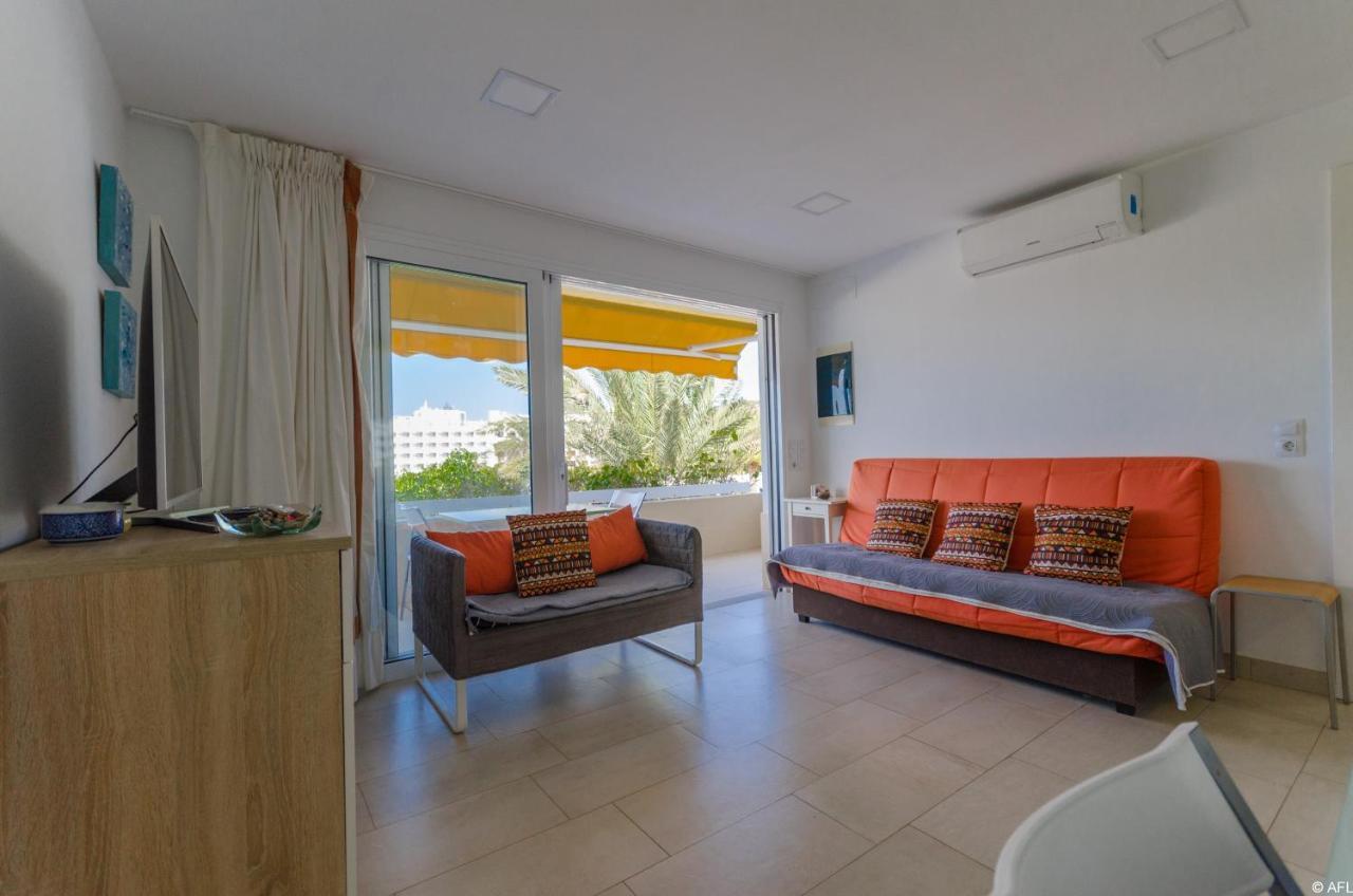 Holiday Apartment With Direct Sea Promenade Access 马斯帕洛马斯 外观 照片